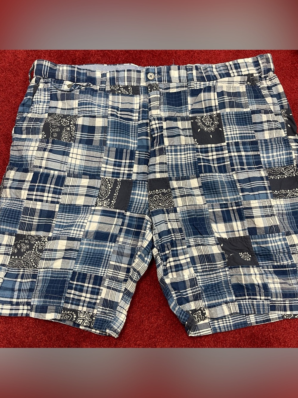 Polo Ralph Lauren madras Patchwork Cotton Shorts